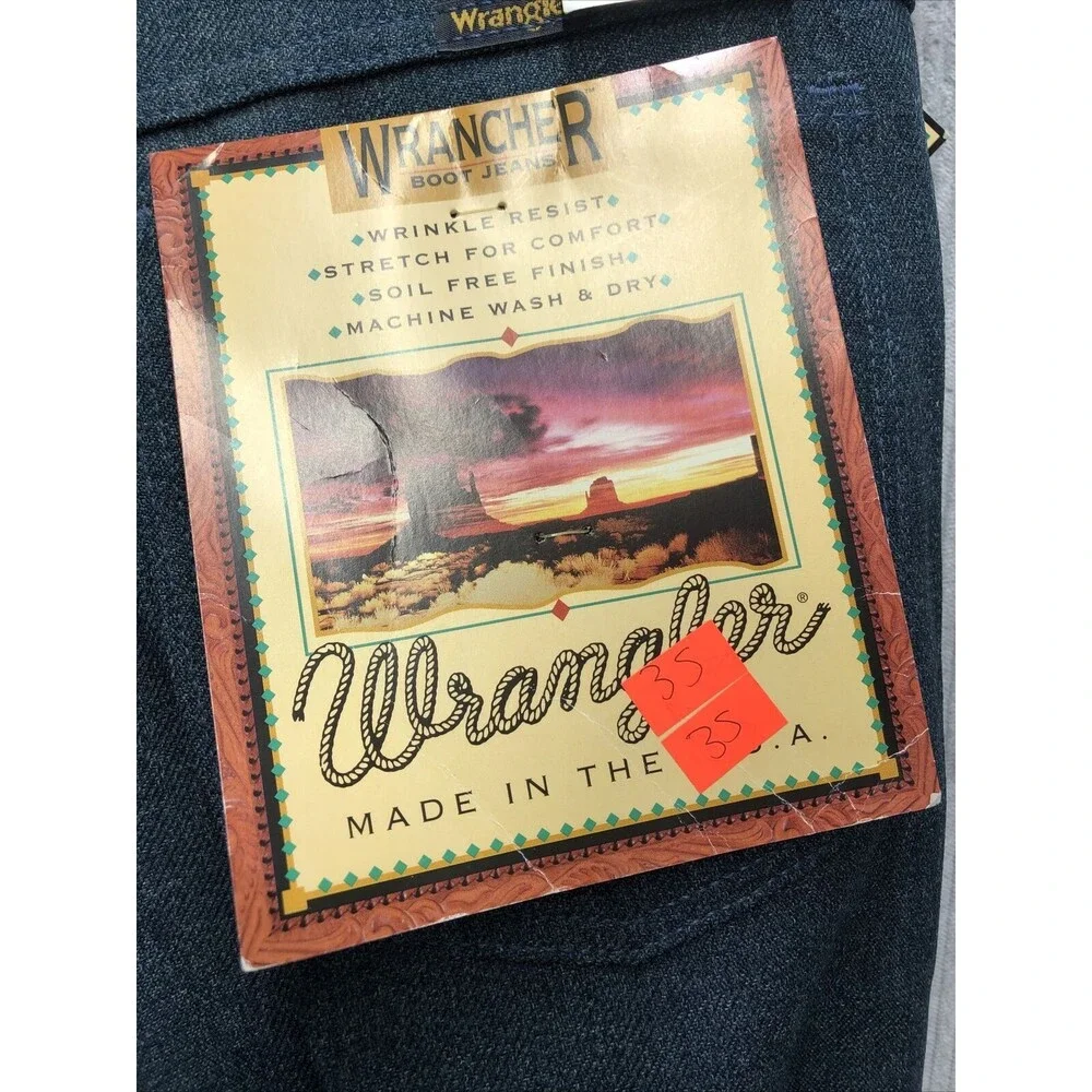 Wrangler Mens Boot Jeans 30x32 82HU Regular Fit New With Defect 4651